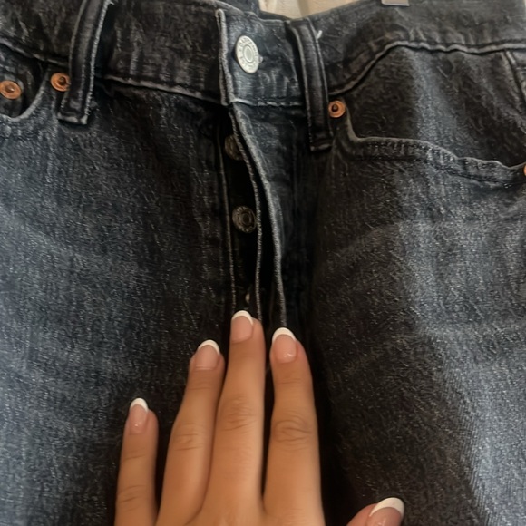 black high rise jeans - Picture 2 of 5